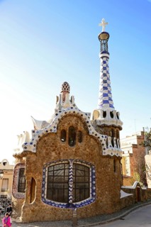 Antoni Gaudi, Park Guell, UNESCO World Heritage Site, Barcelona, Catalonia, Spain, Europe, A