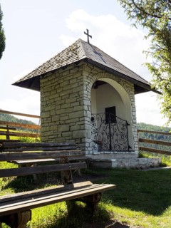 Stalingrad Chapel, near Aigen im Ennstal, Styria, Austria, Europe