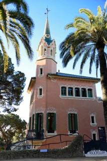 Antoni Gaudi, Park Guell, UNESCO World Heritage Site, Barcelona, Catalonia, Spain, Europe,