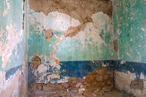 House wall as background, texture, Rhodes, Greece, Europe