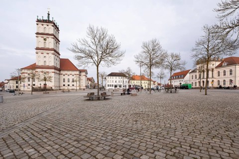 Stadtkirche am Markt, Neustrelitz, Mecklenburg-Vorpommern, Germany, Europe