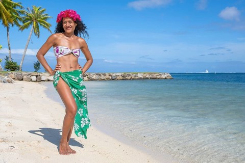 South Pacific Beauty, Raiatea, French Polynesia, Society Islands, Leeward Islands, Oceania