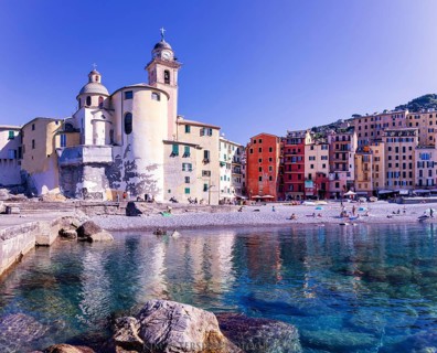 Church of Santa Maria Assunta, Camogli, Liguaia, Italy, Europe