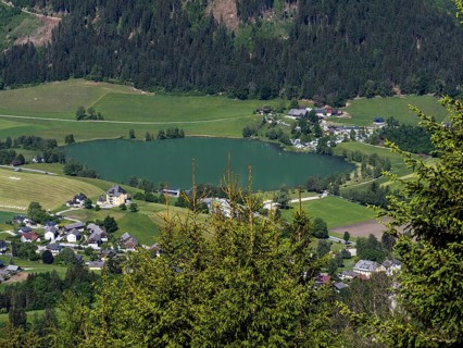 Putterersee, near Aigen im Ennstal, Styria, Austria, Europe