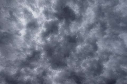Nature, rain cloud formation, Province of Quebec, Canada, North America
