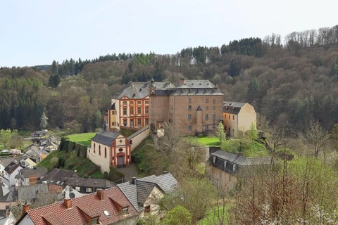 Malberg Castle is a baroque castle in the village of Malberg in the Rhineland-Palatinate Eifel