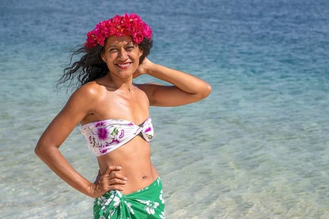 South Pacific Beauty, Raiatea, French Polynesia, Society Islands, Leeward Islands, Oceania