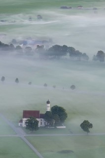 Pilgrimage church of St Coloman, Koenigswinkel, Ostallgaeu, Allgaeu, Bavaria, Germany, Europe