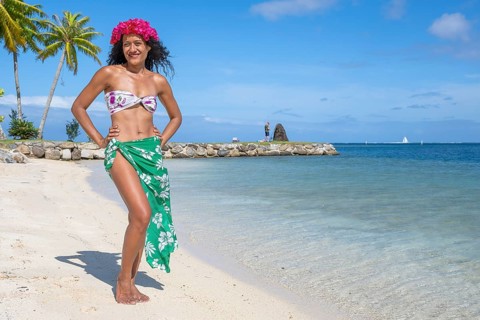 South Pacific Beauty, Raiatea, French Polynesia, Society Islands, Leeward Islands, Oceania