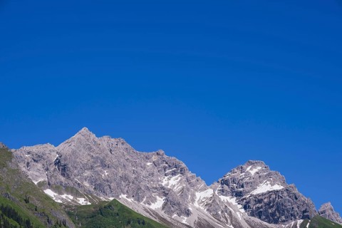 Grosser Wilder, 2379m, Hochvogelgruppe and Rosszahngruppe, Allgaeu Alps, Allgaeu, Bavaria, Germany,