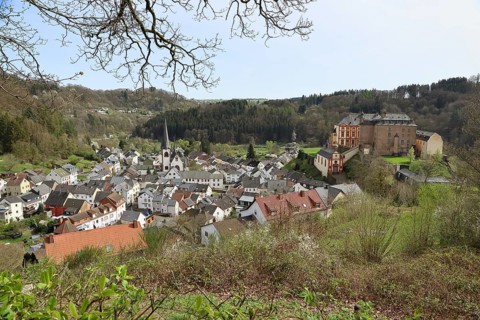 Malberg Castle is a baroque castle in the village of Malberg in the Rhineland-Palatinate Eifel