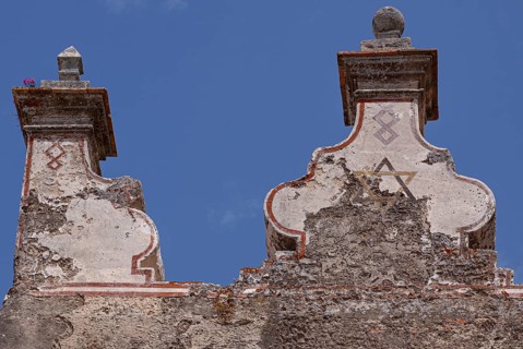Remains of a historic building, Arcos, Andalusia, Spain, Europe
