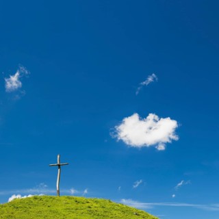 Cross at the Willersalpe, Hintersteiner Tal, Bad Hindelang, Allgaeu, Bavaria, Germany, Europe