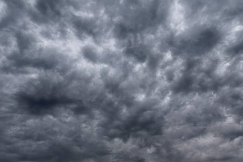 Nature, rain cloud formation, Province of Quebec, Canada, North America