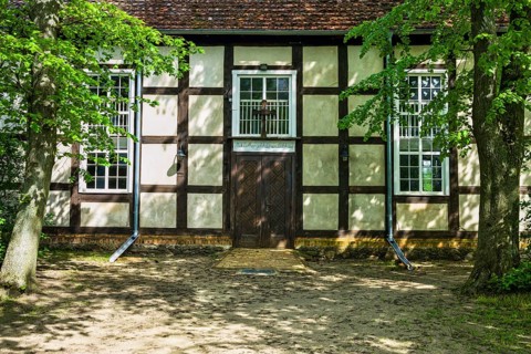 Wilhelmsaue village church, Letschin, Brandenburg, Germany, Europe