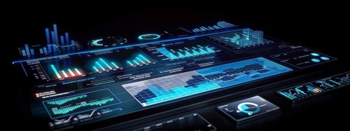 Data analysis of trends about investments, mortgages, financial markets and real estate, AI