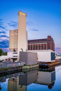Westhafen cement handling plant, Berlin, Germany, Europe