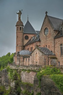 Hohenburg Monastery, Odilienberg, Alsace, France, Europe