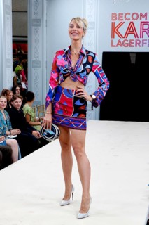 Annika Gassner at the German premiere of Becoming Karl Lagerfeld at the Zoo Palast Berlin on 30 May