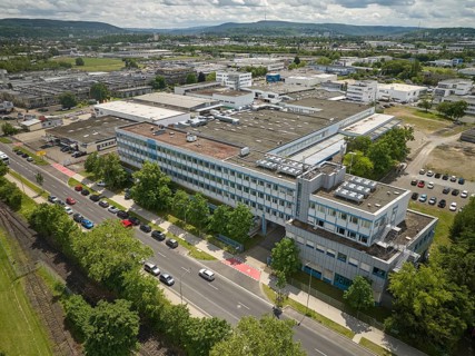 The former printing and publishing house of Mittelrhein-Verlag in Koblenz, where the Rhein-Zeitung