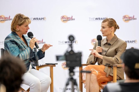 Cannes, France, 19.5.2024: Diane Kruger talking about her new film The Shrouds at The WRAP