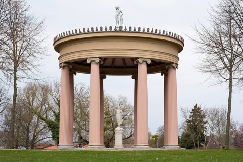 Hebetempel, Schlossgarten, Neustrelitz, Mecklenburg-Vorpommern, Germany, Europe