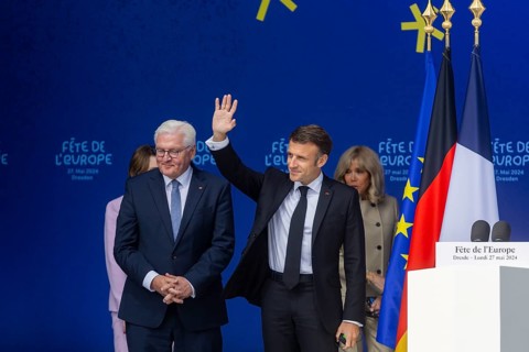 French President Emmanuel Macron visits the Federal Republic of Germany at the invitation of