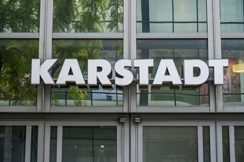 Karstadt, Koenigstrasse, Luebeck, Lower Saxony, Germany, Europe
