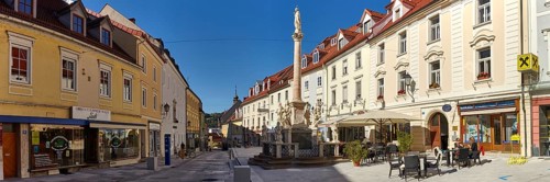 Hoher Platz, Wolfsberg, Old Town, Carinthia, Austria, Europe