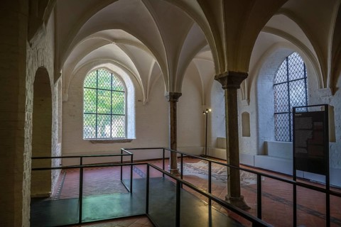 Castle monastery as part of the European Hanseatic Museum, An der Untertrave, Luebeck,