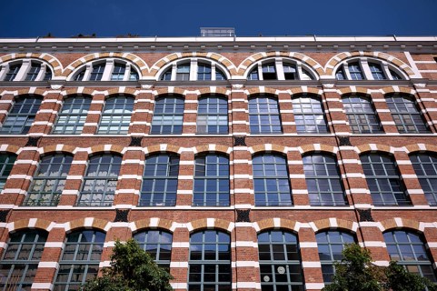 Haus Plagwitz, Buntgarnwerke, former industrial complex converted into living space, flats,