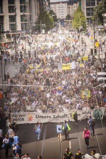 Berlin, 31.05.2024. Climate strike by Fridays For Future with over 13, 000 mostly young people in