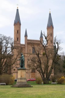 Schlosskirche am Schlossgarten, Neustrelitz, Mecklenburg-Vorpommern, Germany, Europe