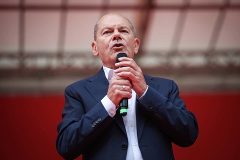 SPD rally for the European elections with Federal Chancellor Olaf Scholz. Leipzig, 01.06.2024