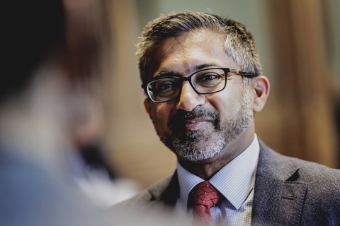 Chirag Parikh, Executive Secretary of the US National Space Council, recorded at the launch event