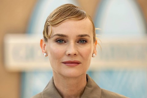 Cannes, France, 19.5.2024: Diane Kruger in front of the talk about her new film The Shrouds at The