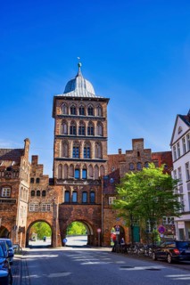 Burgtor, Hanseatic City of Luebeck, Schleswig-Holstein, Germany, Europe