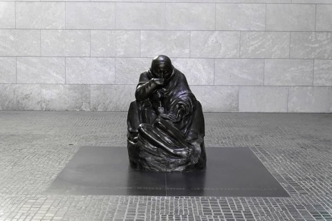 Pieta by Kaethe Kollwitz in the Schinkelbau Neue Wache unter den Linden in Berlin, Berlin, Germany,