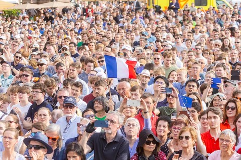 French President Emmanuel Macron visits the Federal Republic of Germany at the invitation of
