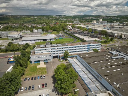 The former printing and publishing house of Mittelrhein-Verlag in Koblenz, where the Rhein-Zeitung