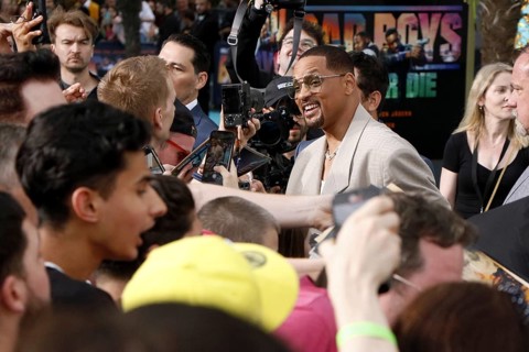 Will Smith at the Bad Boys, Ride or the Germany premiere in Berlin at the Zoo Palast on 27 May 2024