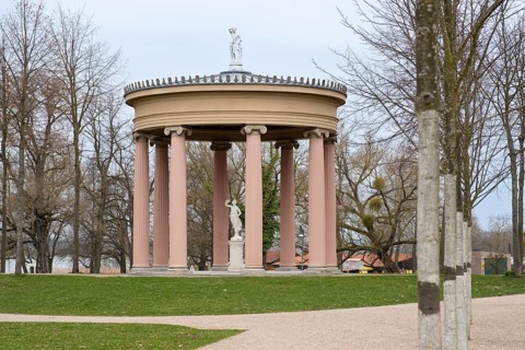 Hebetempel, Schlossgarten, Neustrelitz, Mecklenburg-Vorpommern, Germany, Europe