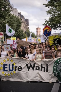 Berlin, 31.05.2024. Climate strike by Fridays For Future with over 13, 000 mostly young people in
