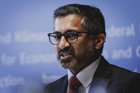 Chirag Parikh, Executive Secretary of the US National Space Council, recorded at the launch event
