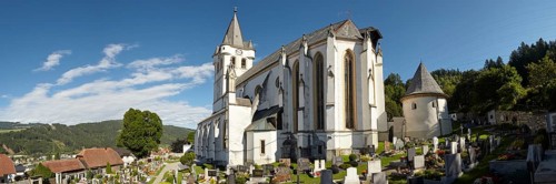 Parish and pilgrimage church of St. Leonhard, Bad St. Leonhard, Lavanttal, Carinthia, Austria,