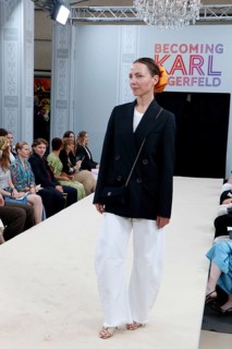 Karoline Schuch at the German premiere of Becoming Karl Lagerfeld at the Zoo Palast Berlin on 30