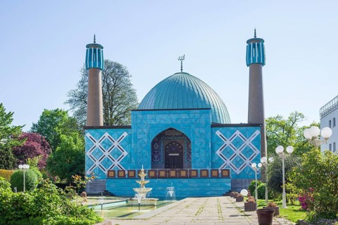 Imam Ali Mosque, Islamic Centre Hamburg, Uhlenhorst, Hamburg, Germany, Europe