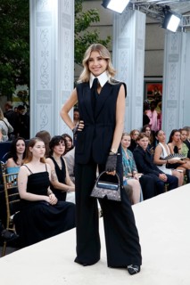 Cathy Hummels at the German premiere of Becoming Karl Lagerfeld at the Zoo Palast Berlin on 30 May