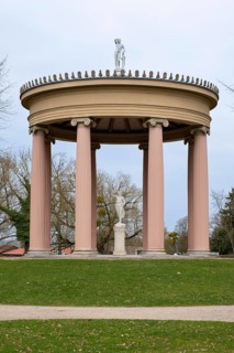 Hebetempel, Schlossgarten, Neustrelitz, Mecklenburg-Vorpommern, Germany, Europe