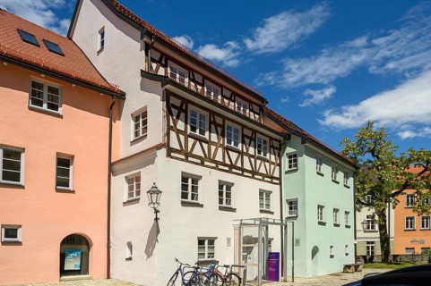 The Muehlberg ensemble is a heritage-protected group of houses from the late Middle Ages, Kempten,
